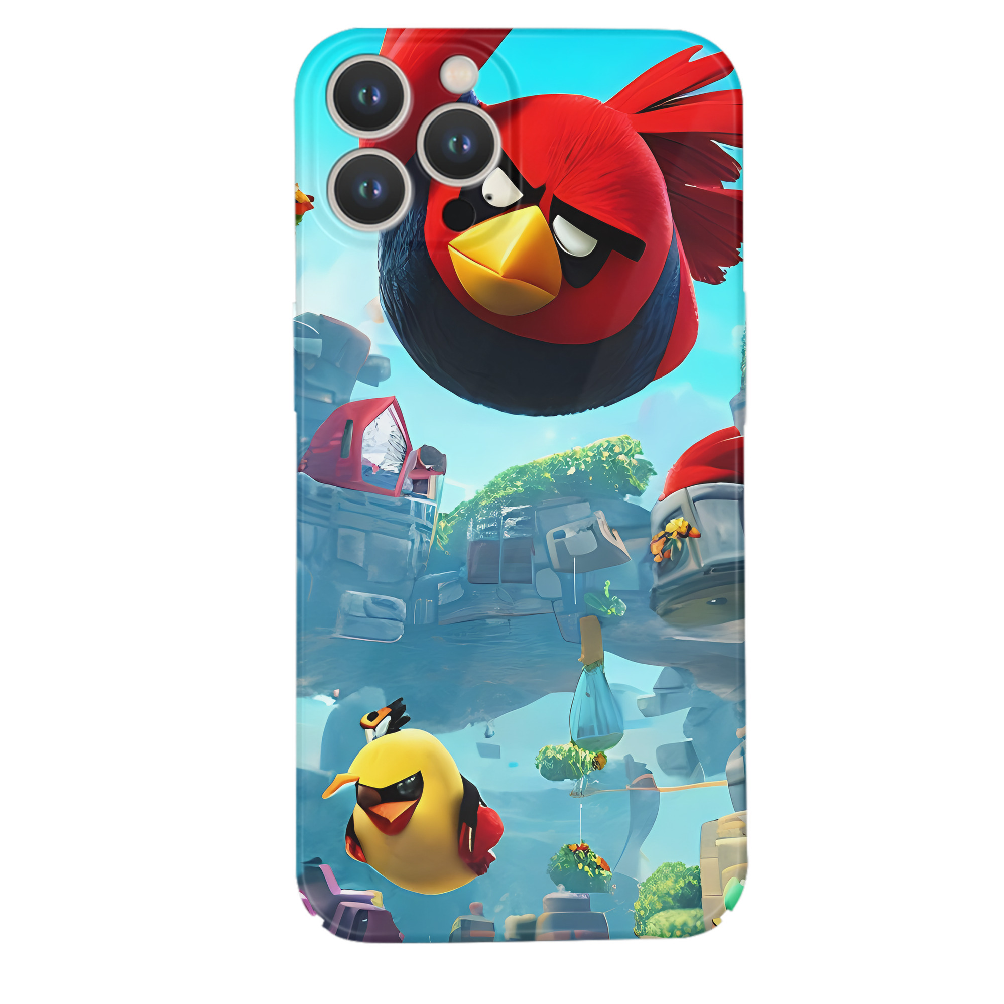 （画像用） Angry Birds アングリーバード 【iPhone 14シリーズ対応】ハードケース